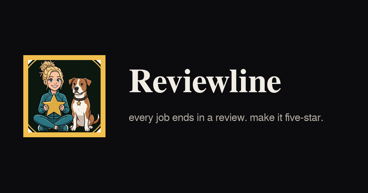 Reviewline — Google review automation